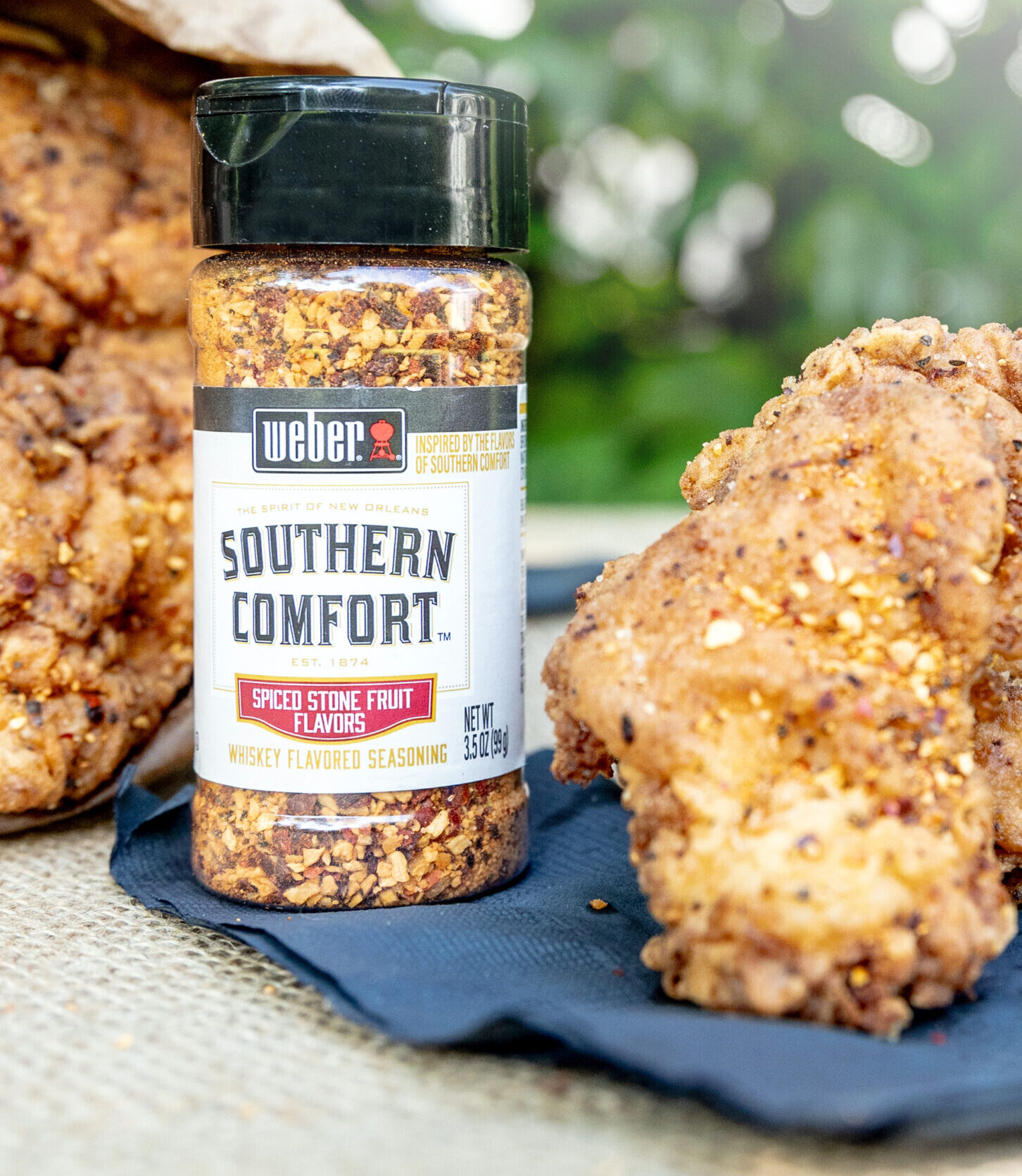 Image of Southern Comfort™️ Whiskey Flavored Seasoning Buttermilk Fried Chicken Recipe