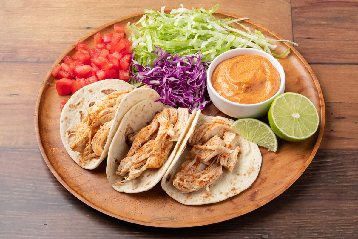 Texas Roadhouse™ Cactus Blossom Seasoning Blend Pulled Chicken Tacos