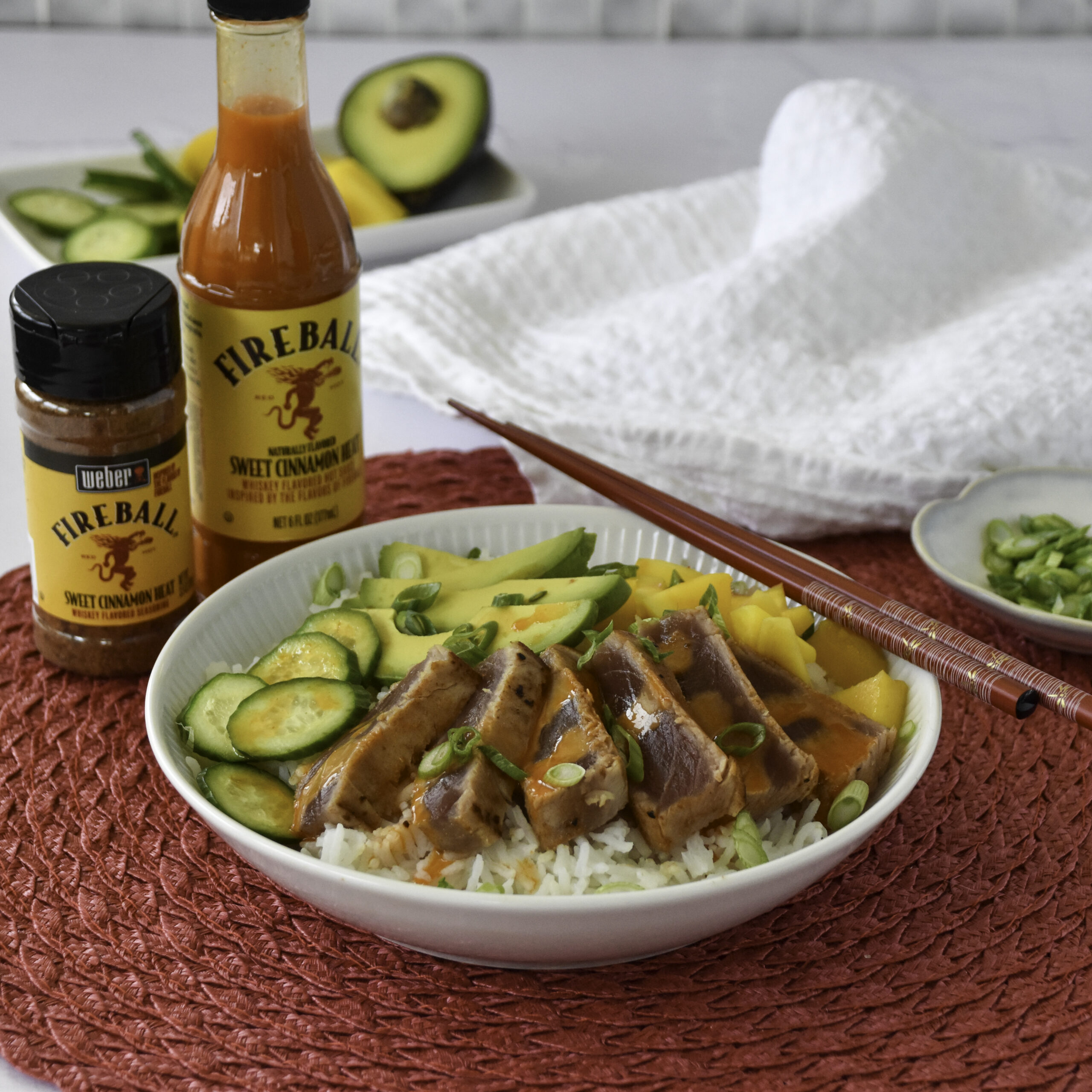 Image of Fireball™️ Tuna Bowls Recipe