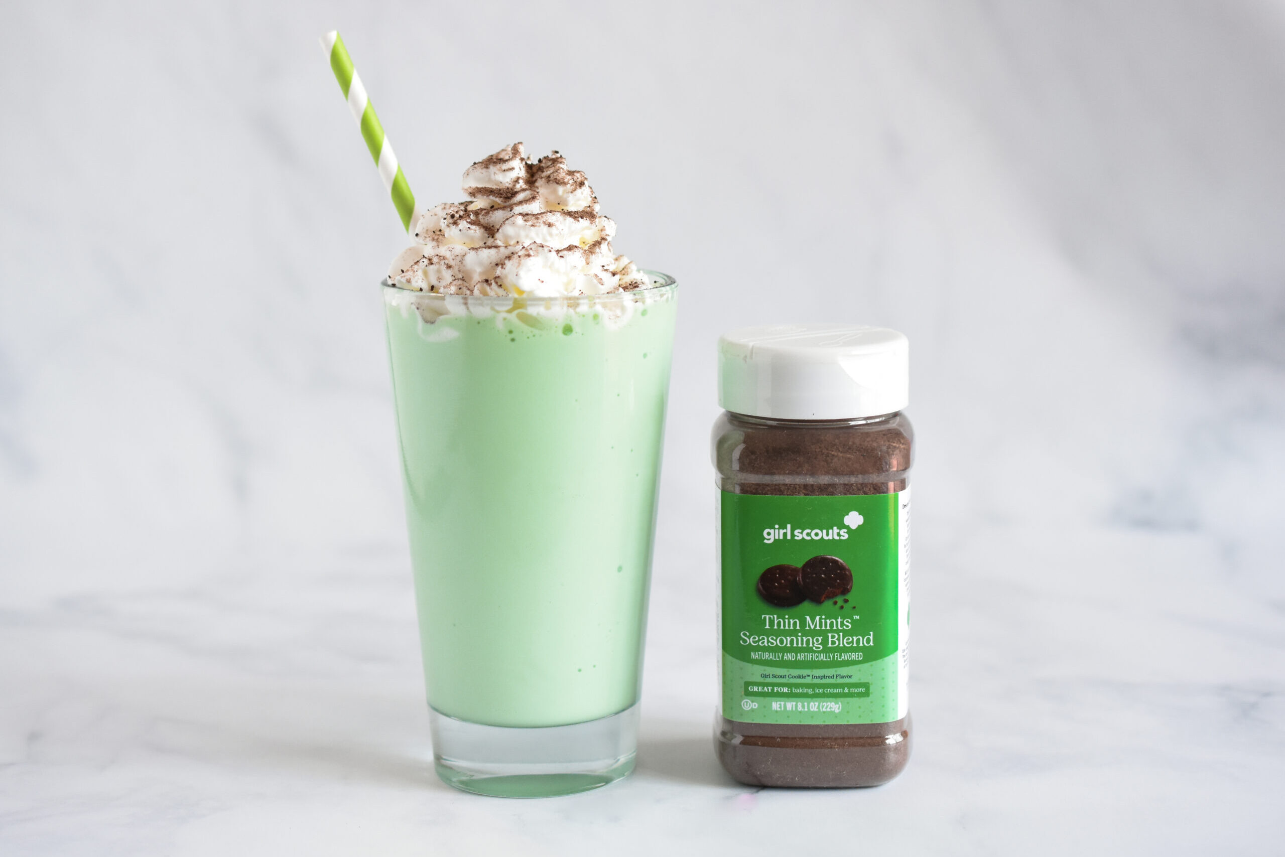 Image of Girl Scout Thin Mints™ Seasoning Blend Milkshake Recipe