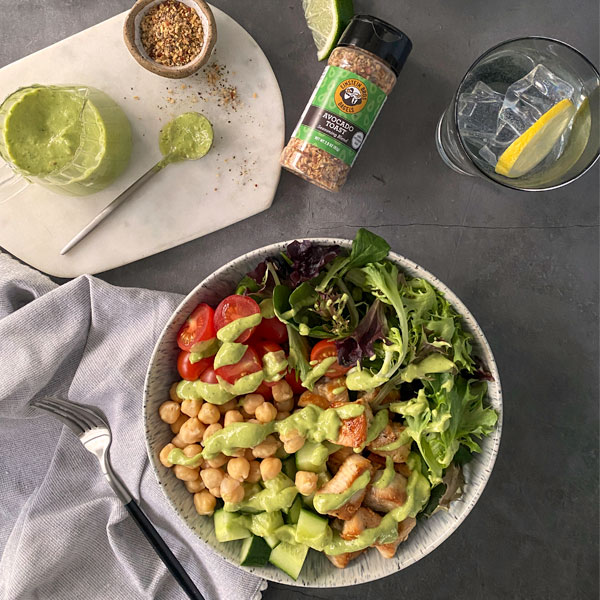 Green Goddess Salad Bowls Recipe