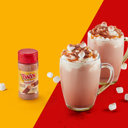 TWIX™ Shakers Hot Chocolate
