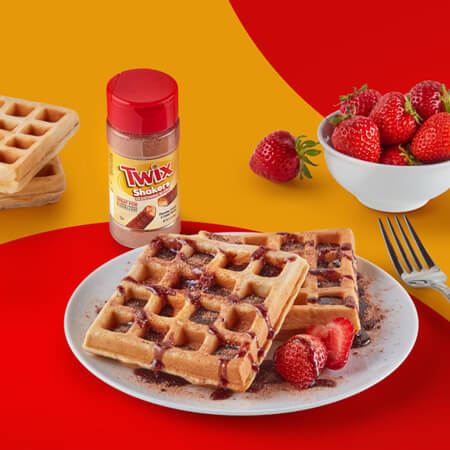 Image of TWIX™ Shakers Waffles Recipe